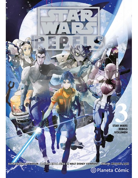 Star Wars Rebels nº 03 manga